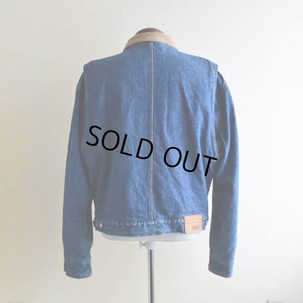 画像3: 1980-90s Polo RALPH LAUREN 裏ブランケット付きデニムジャケット　  "MADE IN USA"　 表記XL 