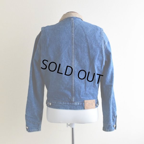 画像3: 1980-90s Polo RALPH LAUREN 裏ブランケット付きデニムジャケット　  "MADE IN USA"　 表記S 