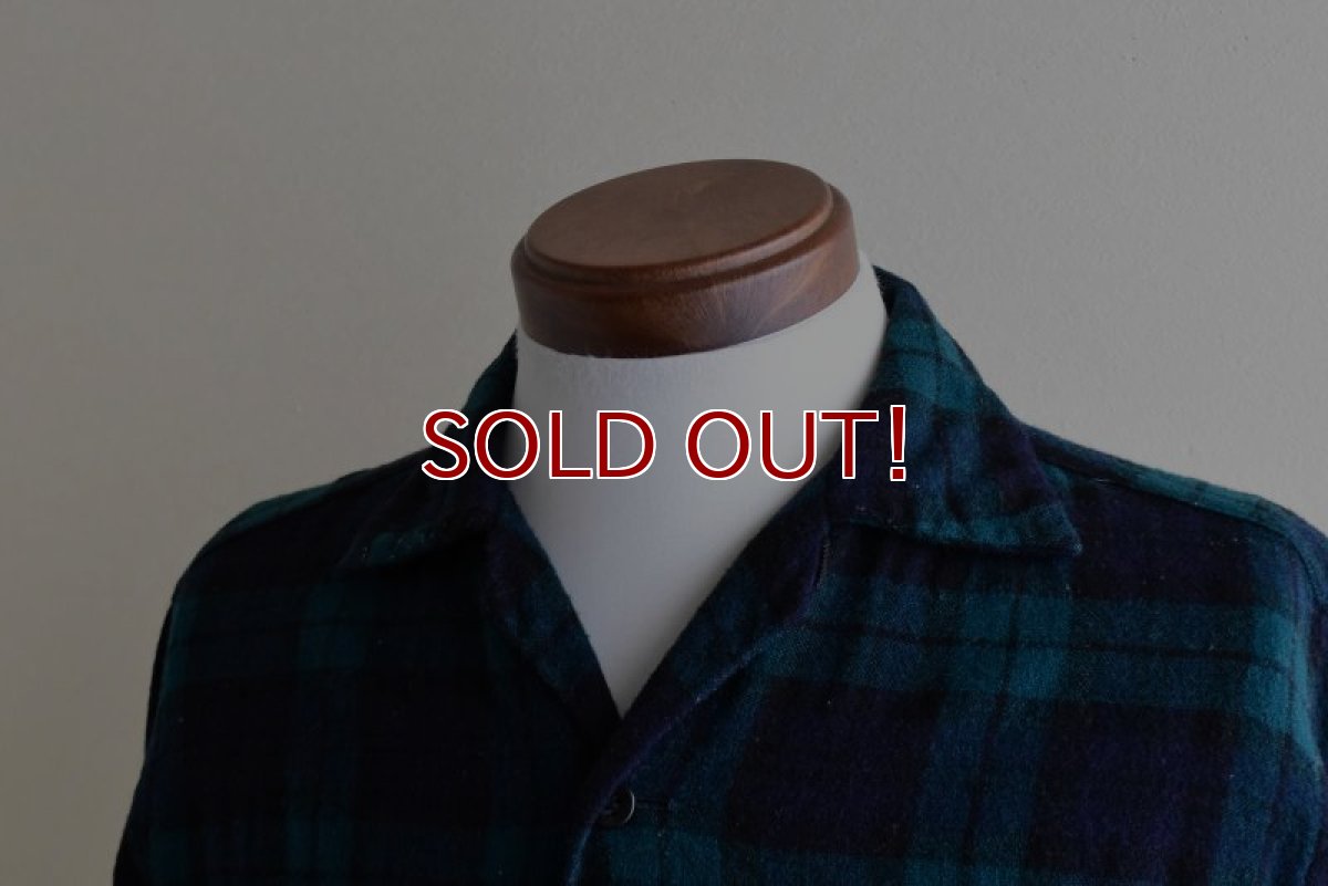 画像8: 1950s PENDLETON ウールシャツ　  "MADE IN USA"　 表記S  (8)