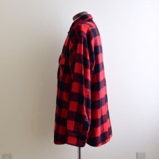 画像4: 1950s〜 PILGRIM マチ付きウールシャツ　  "MADE IN USA"　 実寸L  (4)