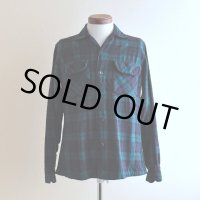 1950s PENDLETON ウールシャツ　  "MADE IN USA"　 表記S 