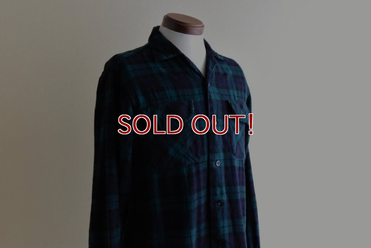 画像7: 1950s PENDLETON ウールシャツ　  "MADE IN USA"　 表記S  (7)