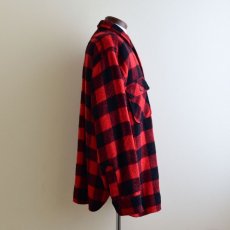 画像2: 1950s〜 PILGRIM マチ付きウールシャツ　  "MADE IN USA"　 実寸L  (2)
