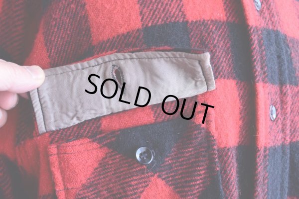 画像9: 1950s〜 PILGRIM マチ付きウールシャツ　  "MADE IN USA"　 実寸L 