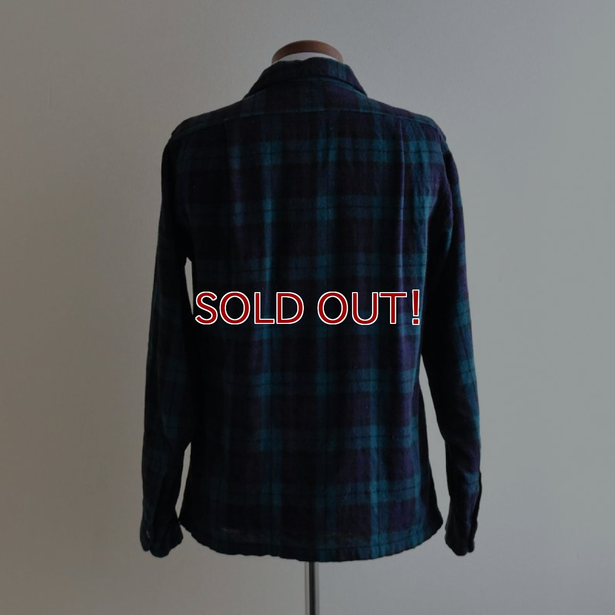 画像3: 1950s PENDLETON ウールシャツ　  "MADE IN USA"　 表記S  (3)