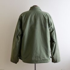 画像3: 1970s US.NAVY A-2デッキジャケット　 "バックステンシル"　 表記LARGE(42-44)  (3)