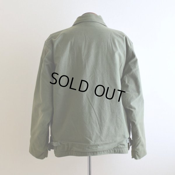 画像3: 1970s〜 US.NAVY A-2デッキジャケット　 実寸XL 