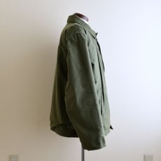画像2: 1970s〜 US.NAVY A-2デッキジャケット　 実寸XL  (2)