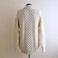 画像3: ARAN SWEATER MARKET フィッシャーマンセーター　  "MADE IN IRELAND"　 表記M 