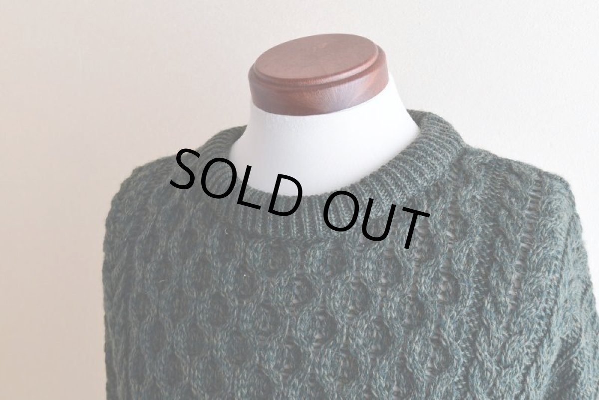 画像7: ARANCRAFTS フィッシャーマンセーター　  "MADE IN IRELAND"　 表記L  (7)