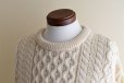 画像7: ARAN SWEATER MARKET フィッシャーマンセーター　  "MADE IN IRELAND"　 表記M 