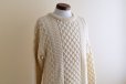 画像6: ARAN SWEATER MARKET フィッシャーマンセーター　  "MADE IN IRELAND"　 表記M 