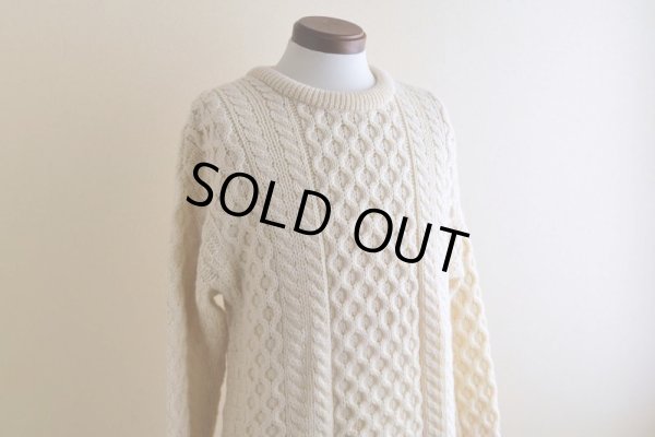 画像6: ARAN SWEATER MARKET フィッシャーマンセーター　  "MADE IN IRELAND"　 表記M 