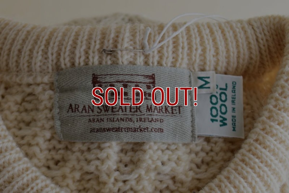 画像5: ARAN SWEATER MARKET フィッシャーマンセーター　  "MADE IN IRELAND"　 表記M  (5)