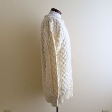 画像2: ARAN SWEATER MARKET フィッシャーマンセーター　  "MADE IN IRELAND"　 表記M  (2)