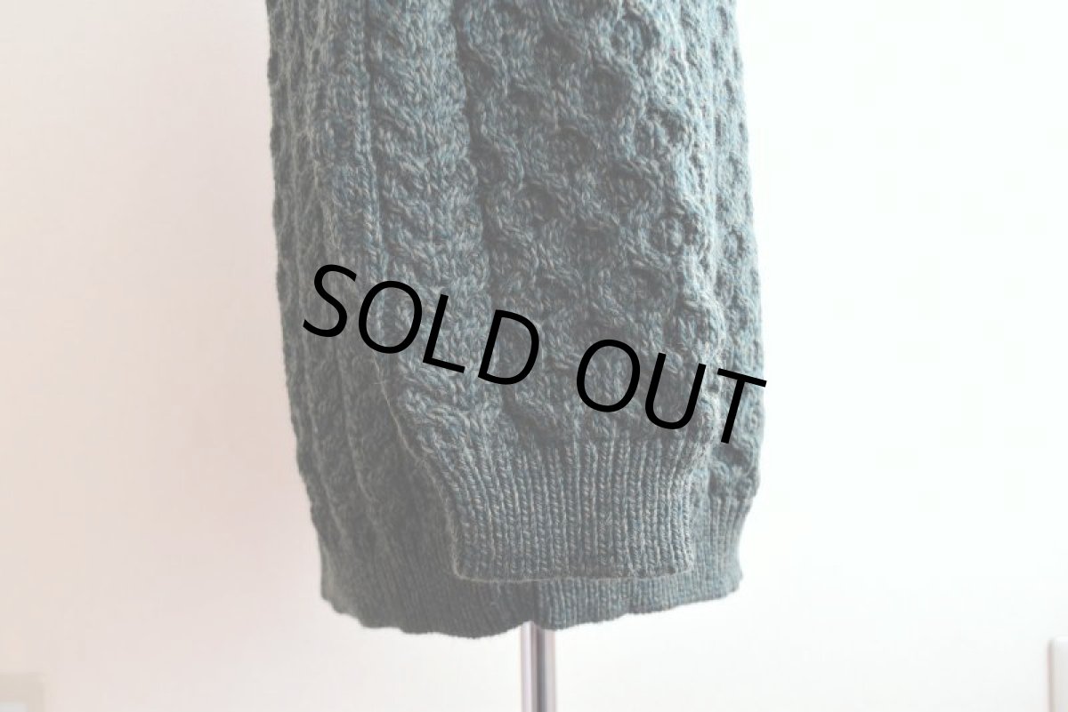 画像10: ARANCRAFTS フィッシャーマンセーター　  "MADE IN IRELAND"　 表記L  (10)