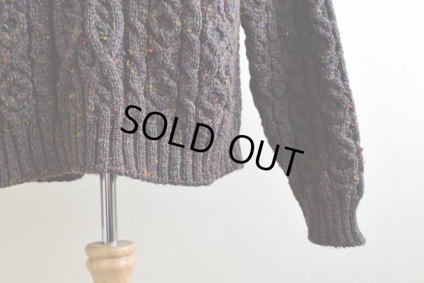 画像10: 1990s L.L.Bean タートルネック フィッシャーマンセーター　  "MADE IN IRELAND"　 表記XL 