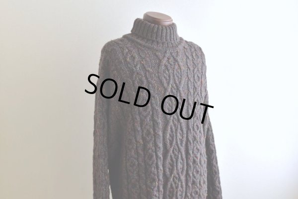 画像6: 1990s L.L.Bean タートルネック フィッシャーマンセーター　  "MADE IN IRELAND"　 表記XL 