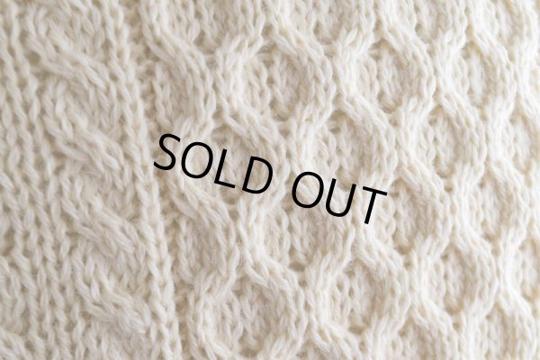 画像9: ARAN SWEATER MARKET フィッシャーマンセーター　  "MADE IN IRELAND"　 表記M 