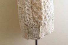 画像11: ARAN SWEATER MARKET フィッシャーマンセーター　  "MADE IN IRELAND"　 表記M  (11)
