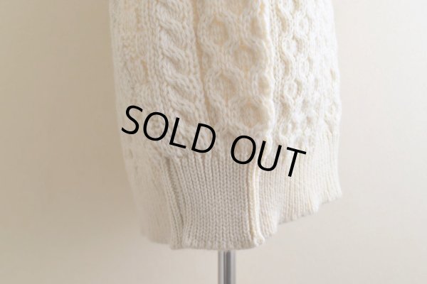 画像11: ARAN SWEATER MARKET フィッシャーマンセーター　  "MADE IN IRELAND"　 表記M 