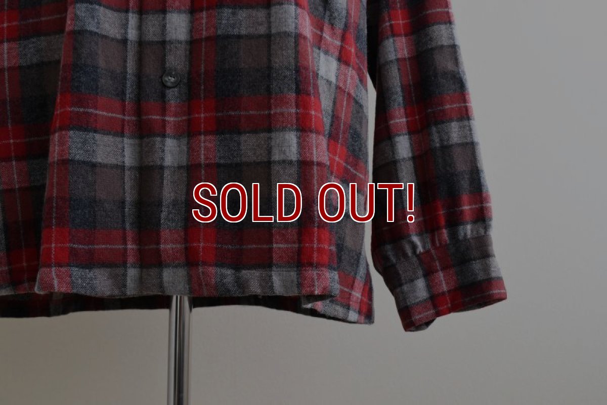 画像10: 1950s PENDLETON ウールシャツ　  "MADE IN USA"　 表記L  (10)