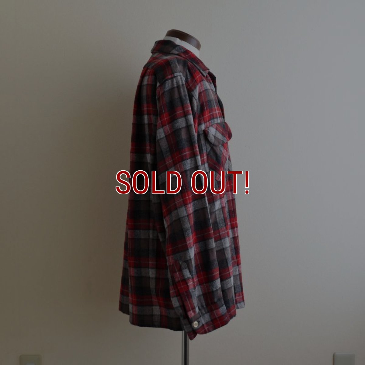 画像2: 1950s PENDLETON ウールシャツ　  "MADE IN USA"　 表記L  (2)