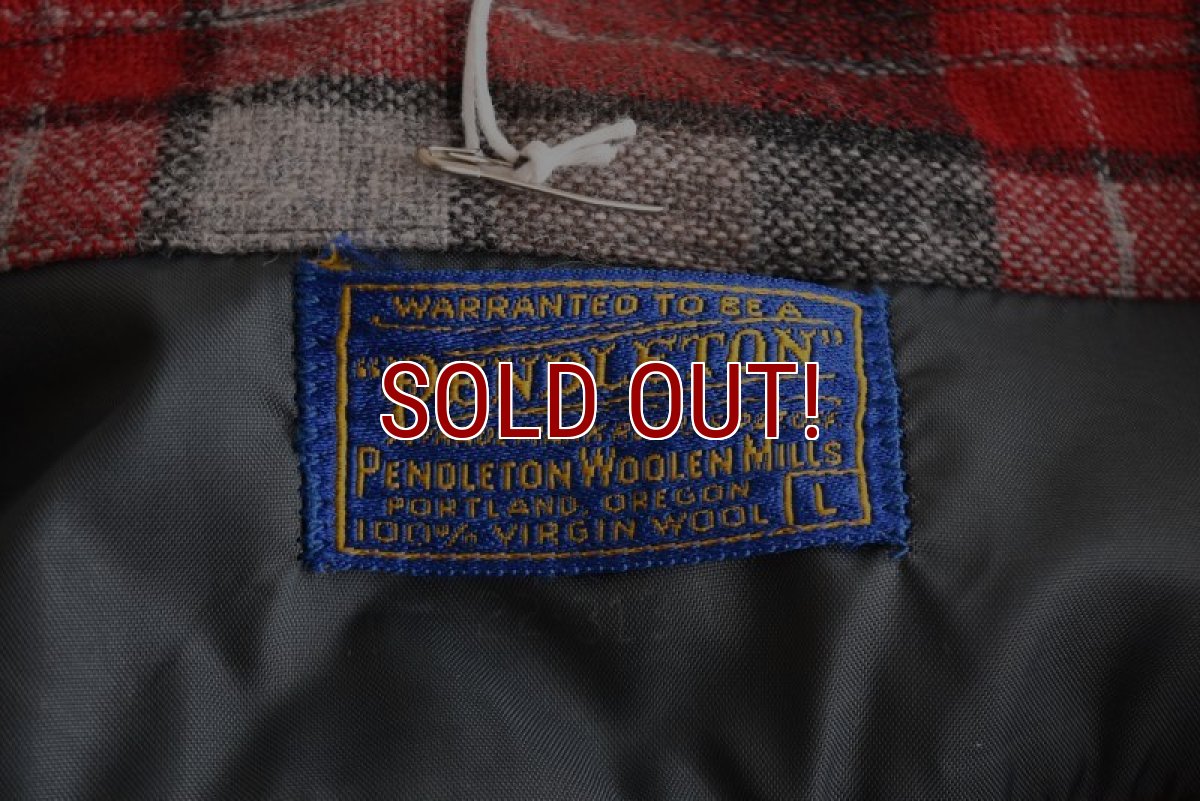 画像5: 1950s PENDLETON ウールシャツ　  "MADE IN USA"　 表記L  (5)