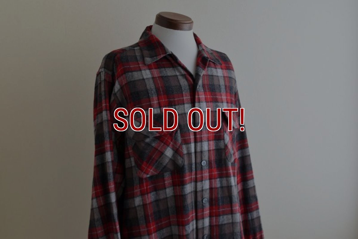 画像7: 1950s PENDLETON ウールシャツ　  "MADE IN USA"　 表記L  (7)