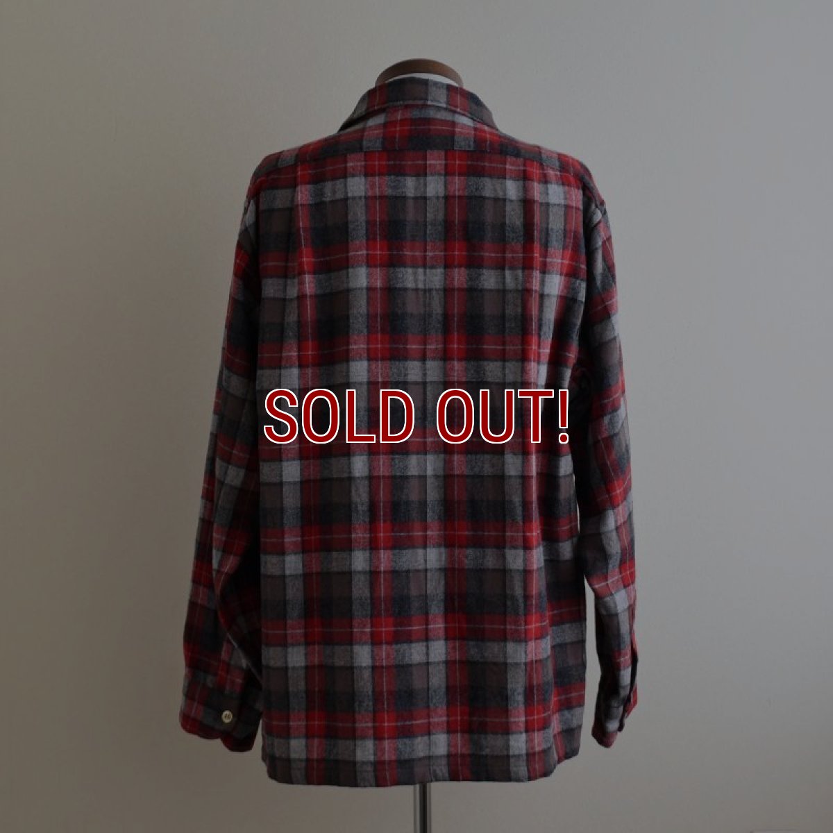 画像3: 1950s PENDLETON ウールシャツ　  "MADE IN USA"　 表記L  (3)