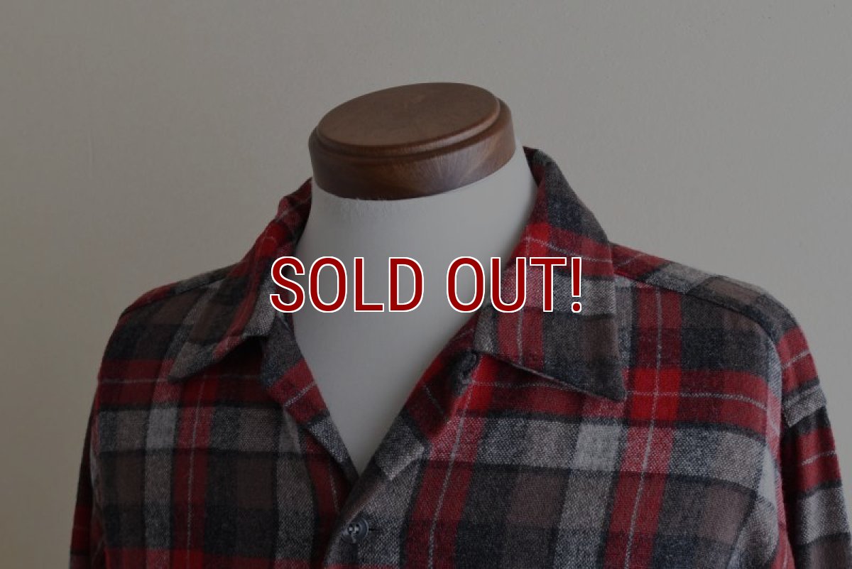 画像8: 1950s PENDLETON ウールシャツ　  "MADE IN USA"　 表記L  (8)