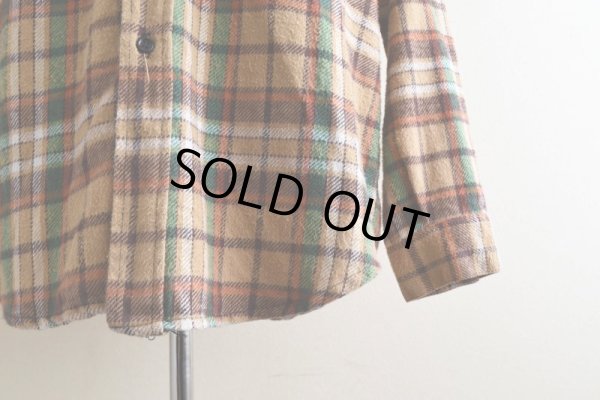 画像9: 1970s FIVEBROTHER ヘビーネルシャツ   "MADE IN USA"  表記L