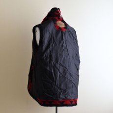画像5: 1990s Woolrich ネイティブ柄ウールラグベスト　  "MADE IN USA"　 表記M  (5)
