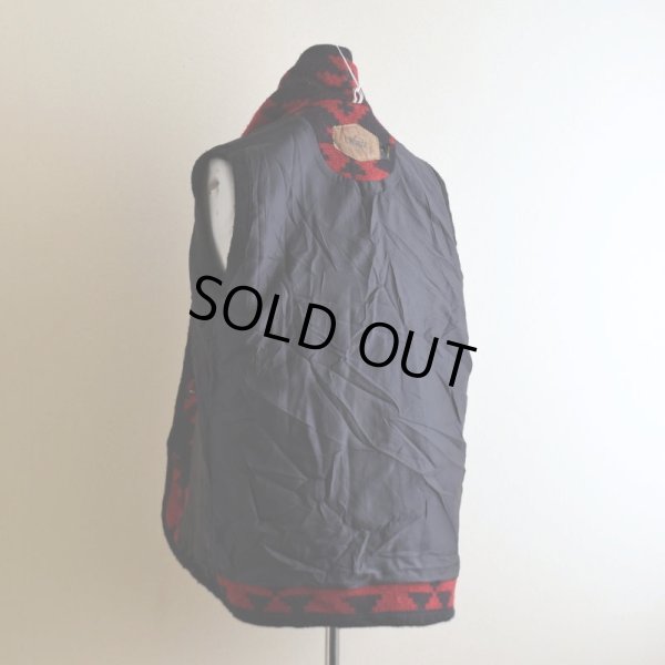 画像5: 1990s Woolrich ネイティブ柄ウールラグベスト　  "MADE IN USA"　 表記M 