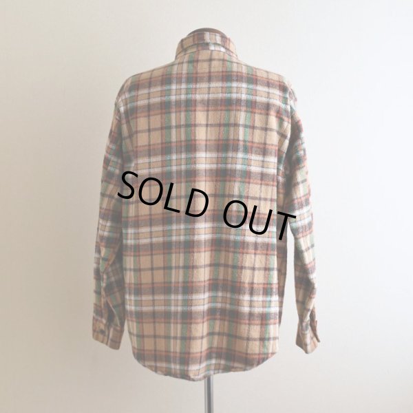 画像3: 1970s FIVEBROTHER ヘビーネルシャツ   "MADE IN USA"  表記L