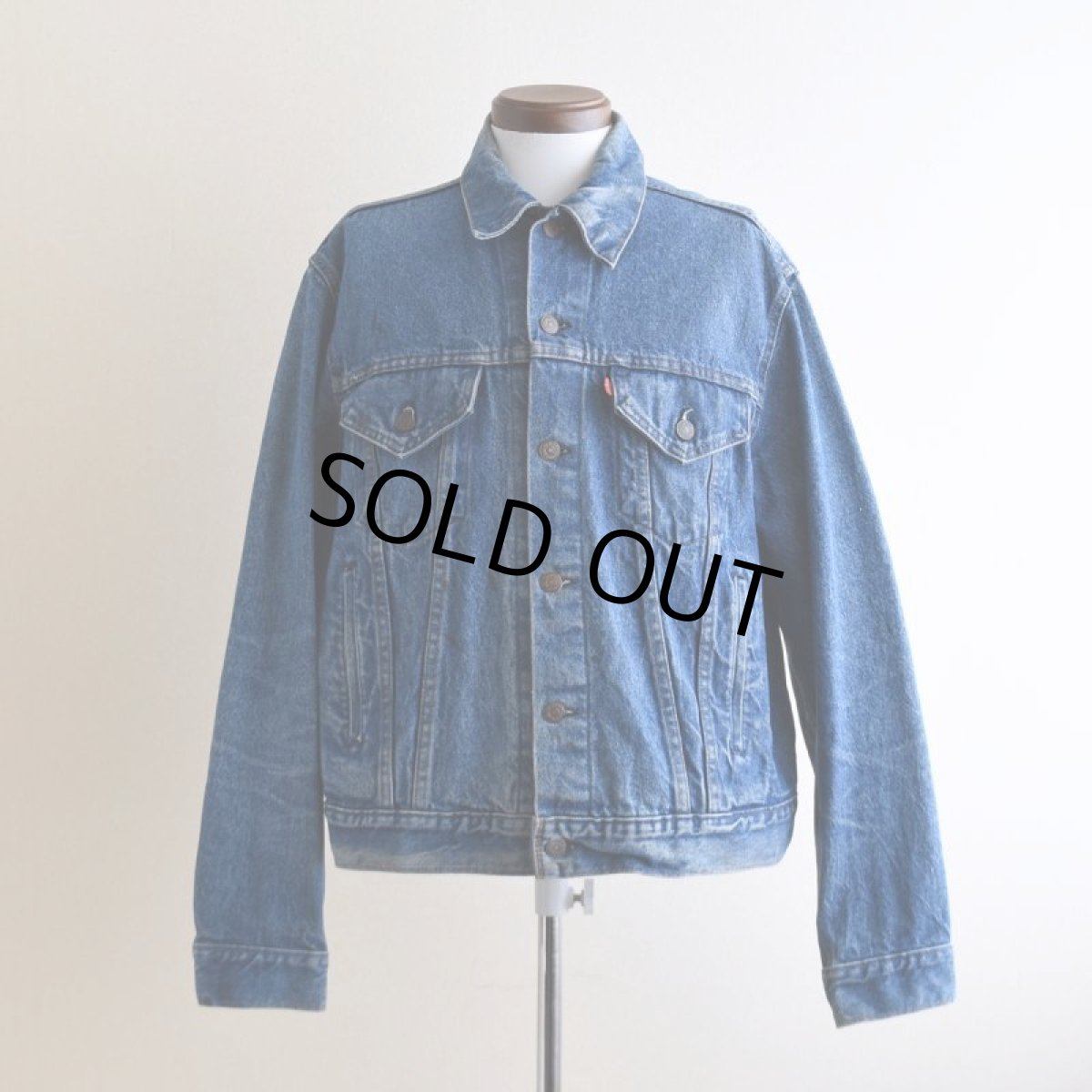 画像1: 1980s Levi's 70506-0216 デニムジャケット　  "MADE IN USA"　 表記46  (1)