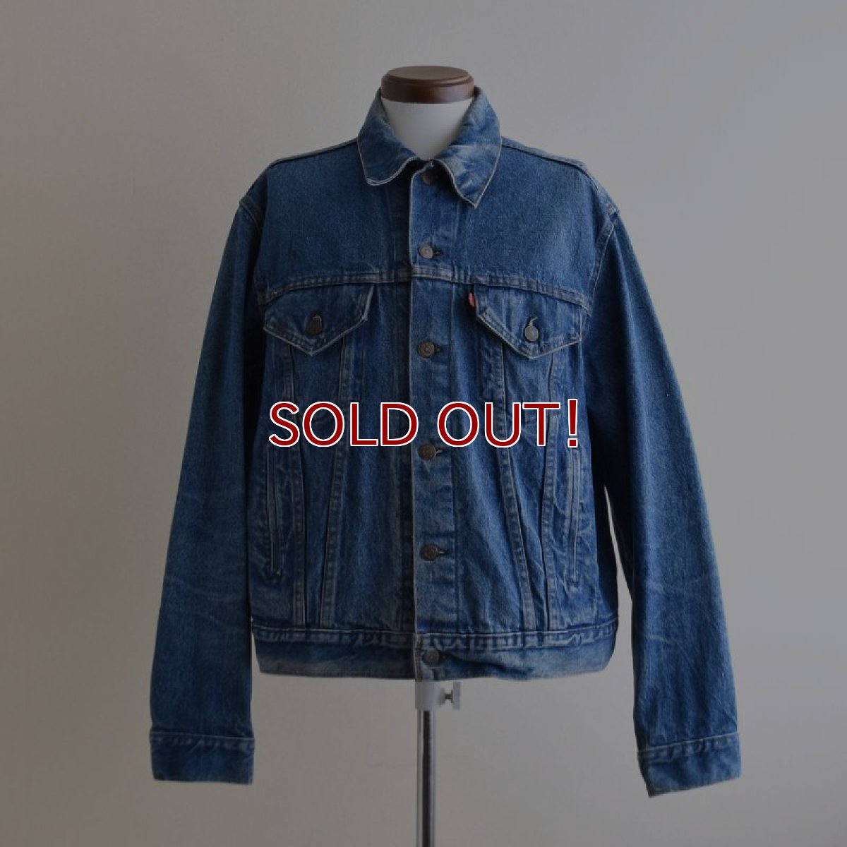 画像1: 1980s Levi's 70506-0216 デニムジャケット　  "MADE IN USA"　 表記46  (1)