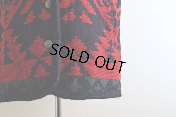 画像12: 1990s Woolrich ネイティブ柄ウールラグベスト　  "MADE IN USA"　 表記M 