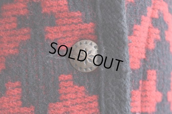 画像10: 1990s Woolrich ネイティブ柄ウールラグベスト　  "MADE IN USA"　 表記M 