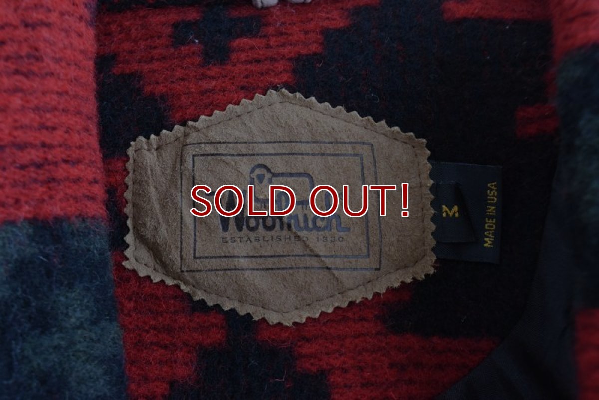 画像6: 1990s Woolrich ネイティブ柄ウールラグベスト　  "MADE IN USA"　 表記M  (6)