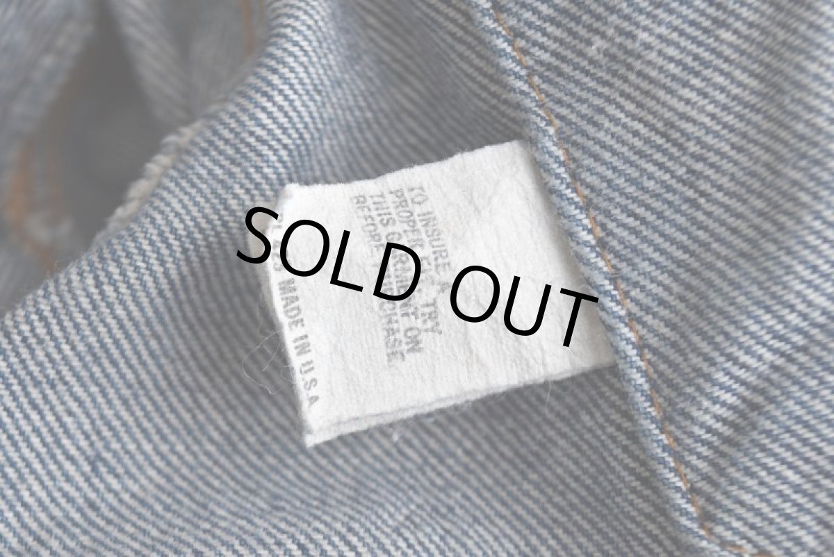 画像6: 1980s Levi's 70506-0216 デニムジャケット　  "MADE IN USA"　 表記46  (6)