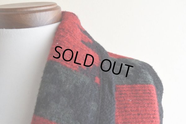 画像9: 1990s Woolrich ネイティブ柄ウールラグベスト　  "MADE IN USA"　 表記M 