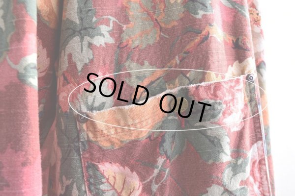 画像18: Smith&Hawken ボタニカル柄カバーオール　 "MADE IN USA"　 表記L 