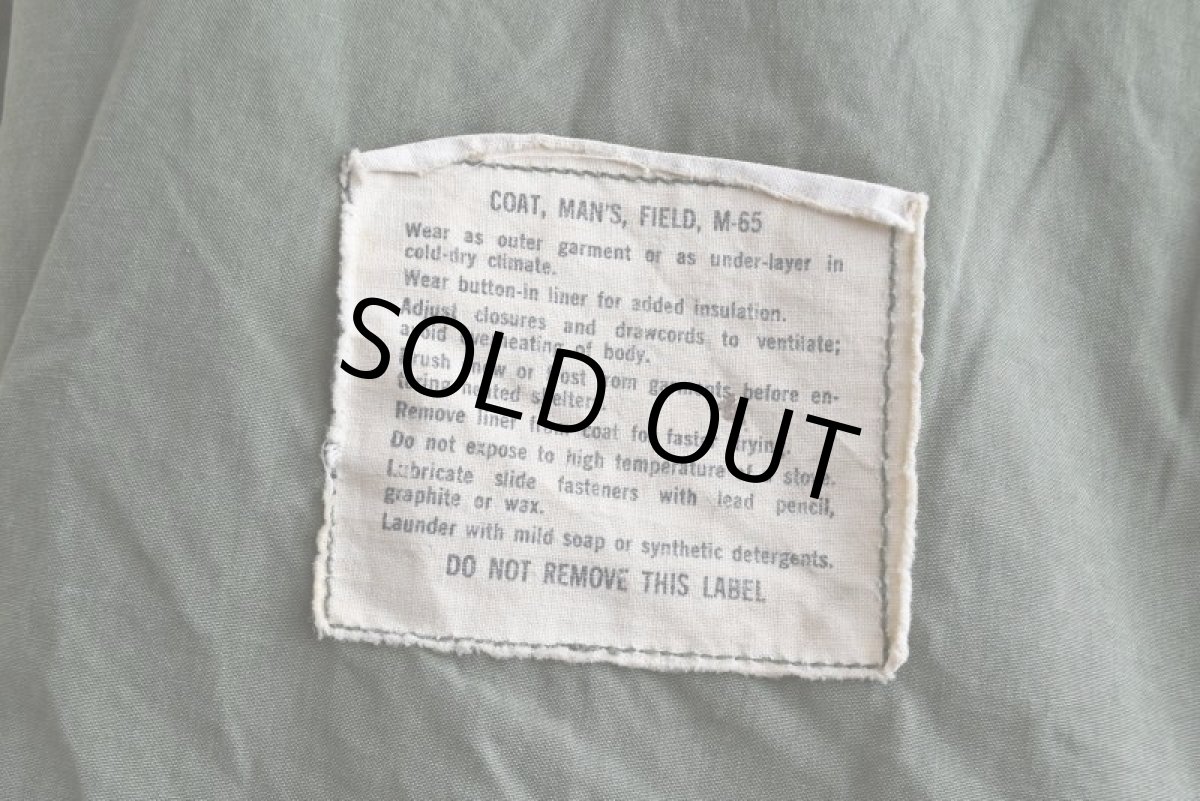 画像7: 1960s US.ARMY M-65 フィールドジャケット　 "2ND MODEL" 　 表記MEDIUM-REGULAR  (7)