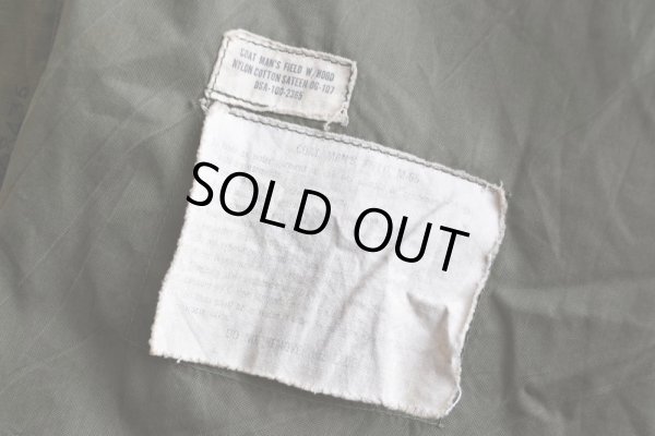 画像7: 1960s US.ARMY M-65 フィールドジャケット 最初期　 "1ST MODEL /CONMARアルミジッパー" 　 表記SMALL-REGULAR 