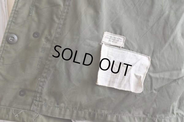 画像22: 1960s US.ARMY M-65 フィールドジャケット 最初期　 "1ST MODEL /CONMARアルミジッパー" 　 表記SMALL-REGULAR 