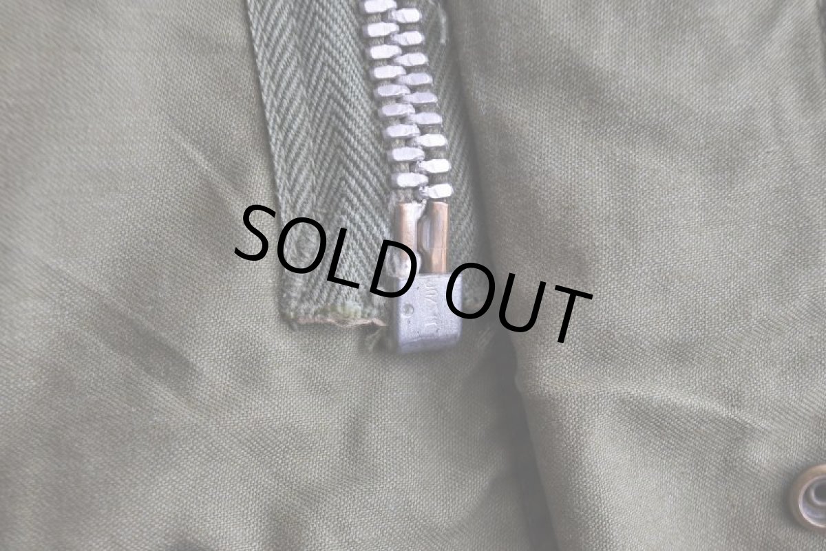 画像16: 1960s US.ARMY M-65 フィールドジャケット 最初期　 "1ST MODEL /CONMARアルミジッパー" 　 表記SMALL-REGULAR  (16)