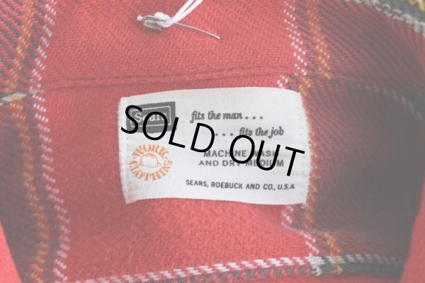 画像5: 〜1970s SEARS ヘビーネルシャツ　 実寸ML 