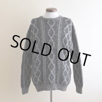 CARRAIG DONN フィッシャーマンセーター　  "MADE IN IRELAND"　 表記M 
