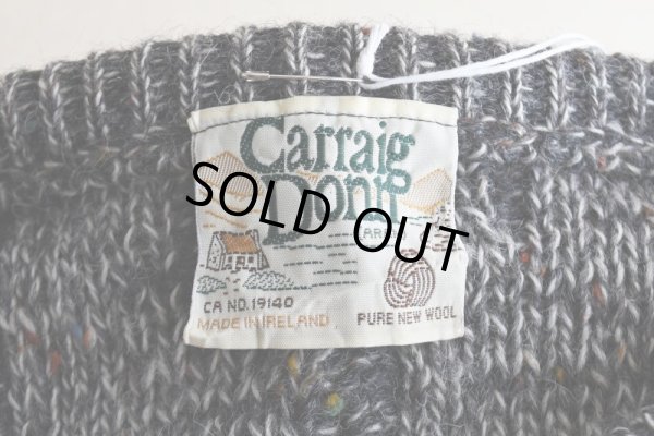 画像5: CARRAIG DONN フィッシャーマンセーター   "MADE IN IRELAND"  表記M